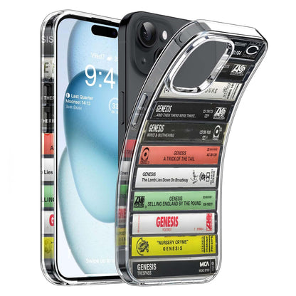 Genesis Albums Cassette Collection Retro Phone Case
