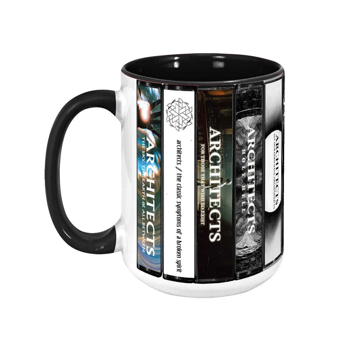 Architects Albums Cassette Collection Retro Accent Mug