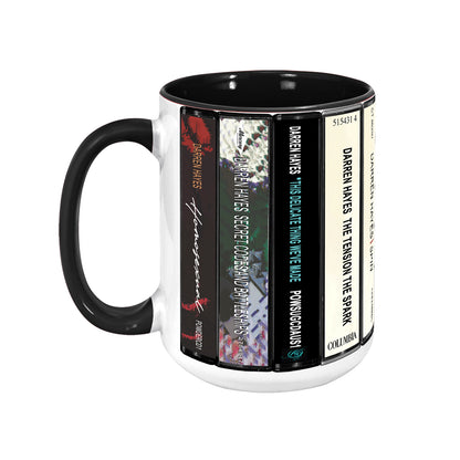 Darren Hayes Albums Cassette Collection Retro Accent Mug