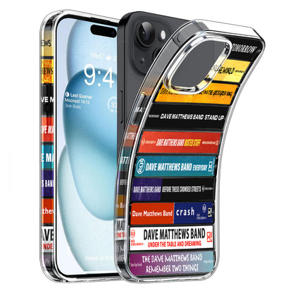 Dave Matthews Albums Cassette Collection Retro MagSafe Phone Case