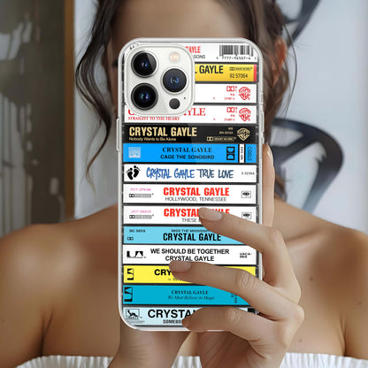 Crystal Gayle Albums Cassette Collection Retro MagSafe Phone Case