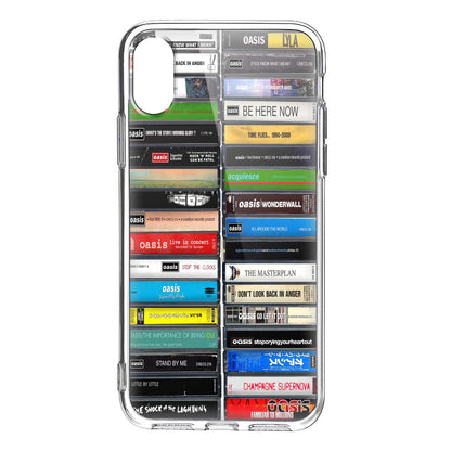 Oasis Albums Cassette Collection Retro MagSafe Phone Case
