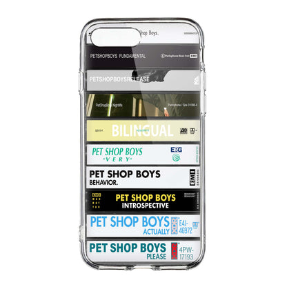 Pet Shop Boys Albums Cassette Collection Retro Phone Case