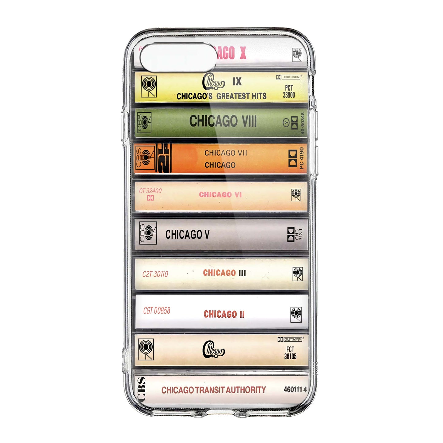 Chicago Albums Cassette Collection Retro Phone Case