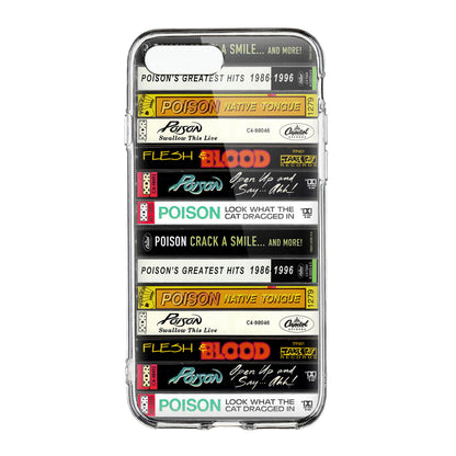 Poison Albums Cassette Collection Retro Phone Case