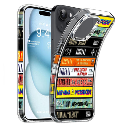Nirvana Albums Cassette Collection Retro Phone Case