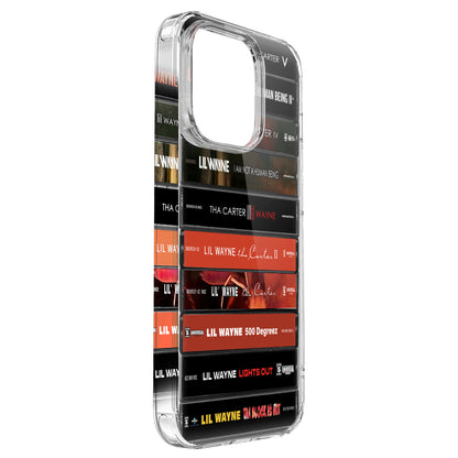 Lil Wayne Albums Cassette Collection Retro Phone Case