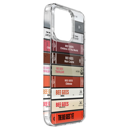 Bee Gees Albums Cassette Collection Retro Phone Case