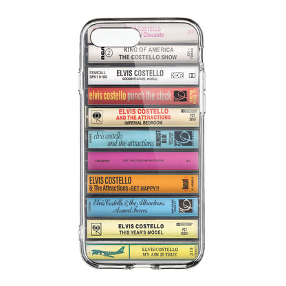 Elvis Costello Albums Cassette Collection Retro Phone Case