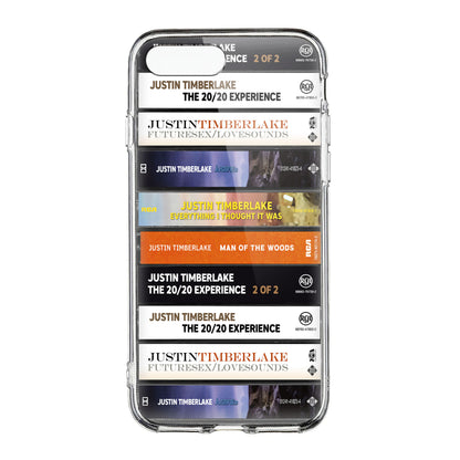 Justin Timberlake Albums Cassette Collection Retro Phone Case