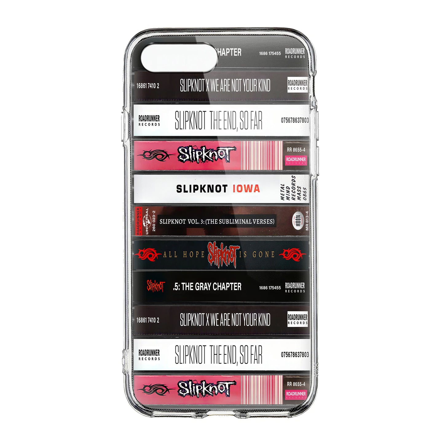 Slipknot Albums Cassette Collection Retro Phone Case