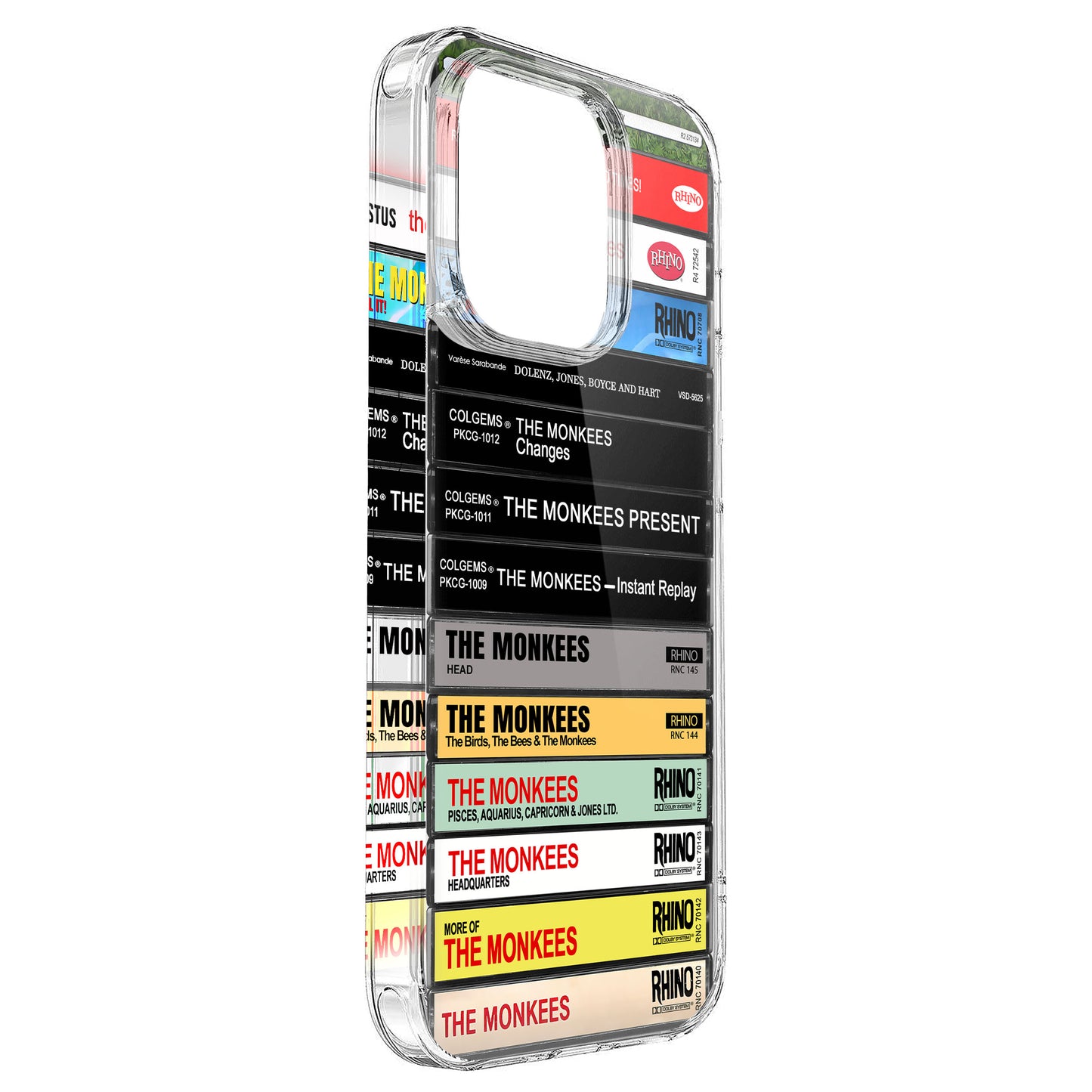The Monkees Albums Cassette Collection Retro Phone Case