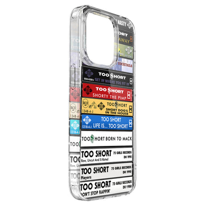 Too Short Albums Cassette Collection Retro Phone Case