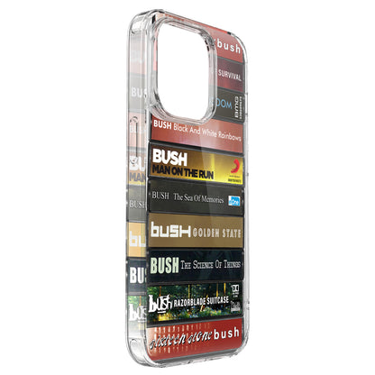 Bush Albums Cassette Collection Retro Phone Case