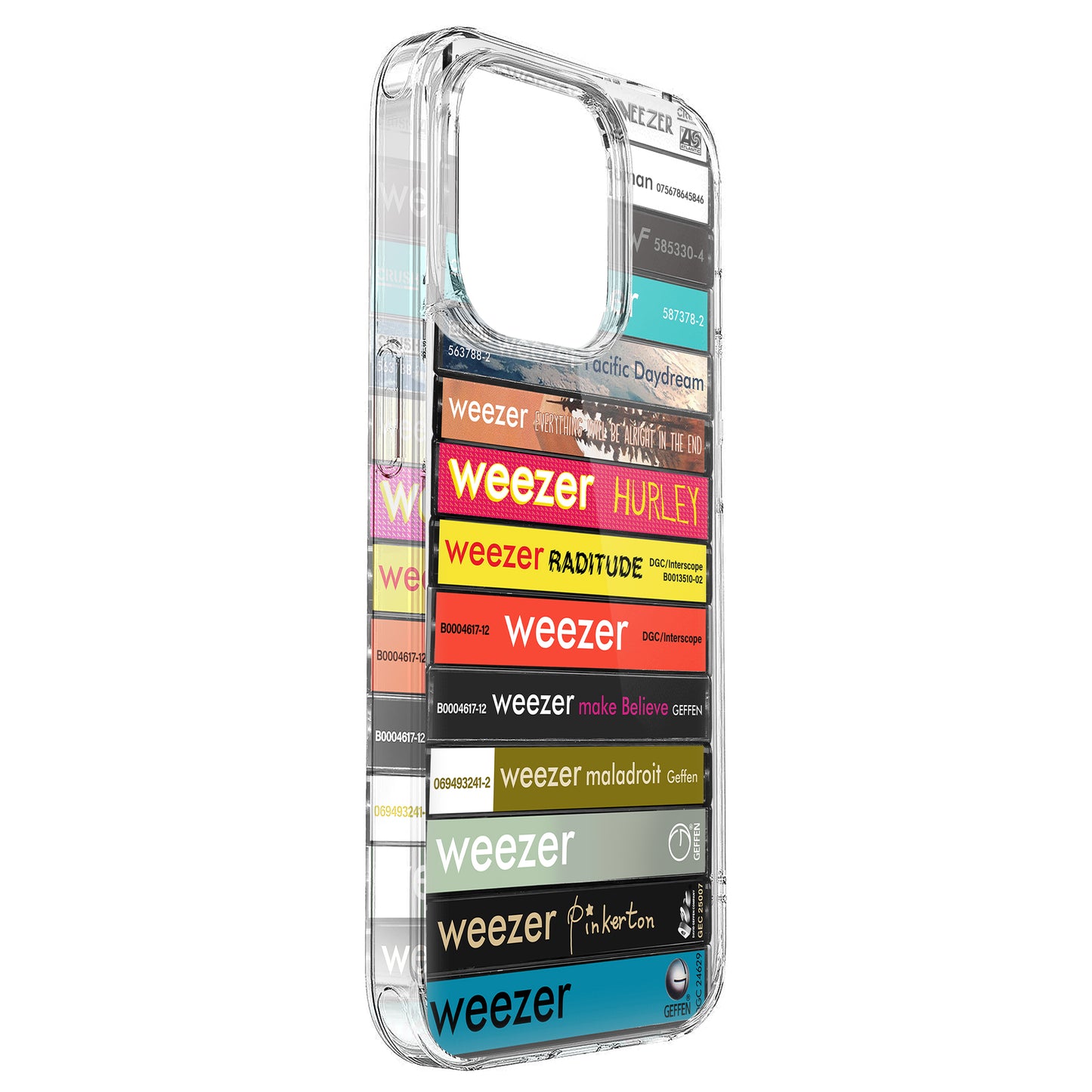 Weezer Albums Cassette Collection Retro Phone Case