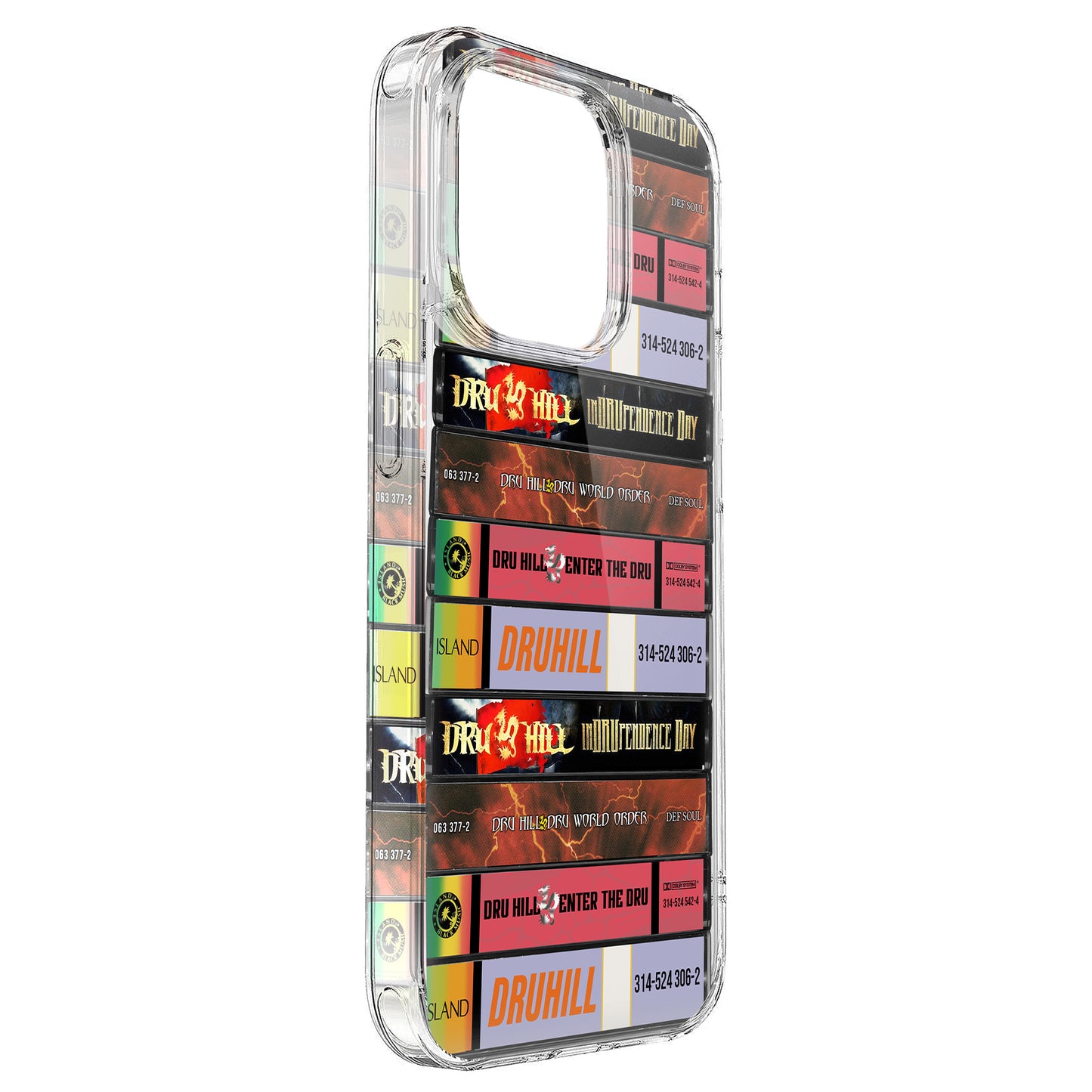 Dru Hill Albums Cassette Collection Retro Phone Case