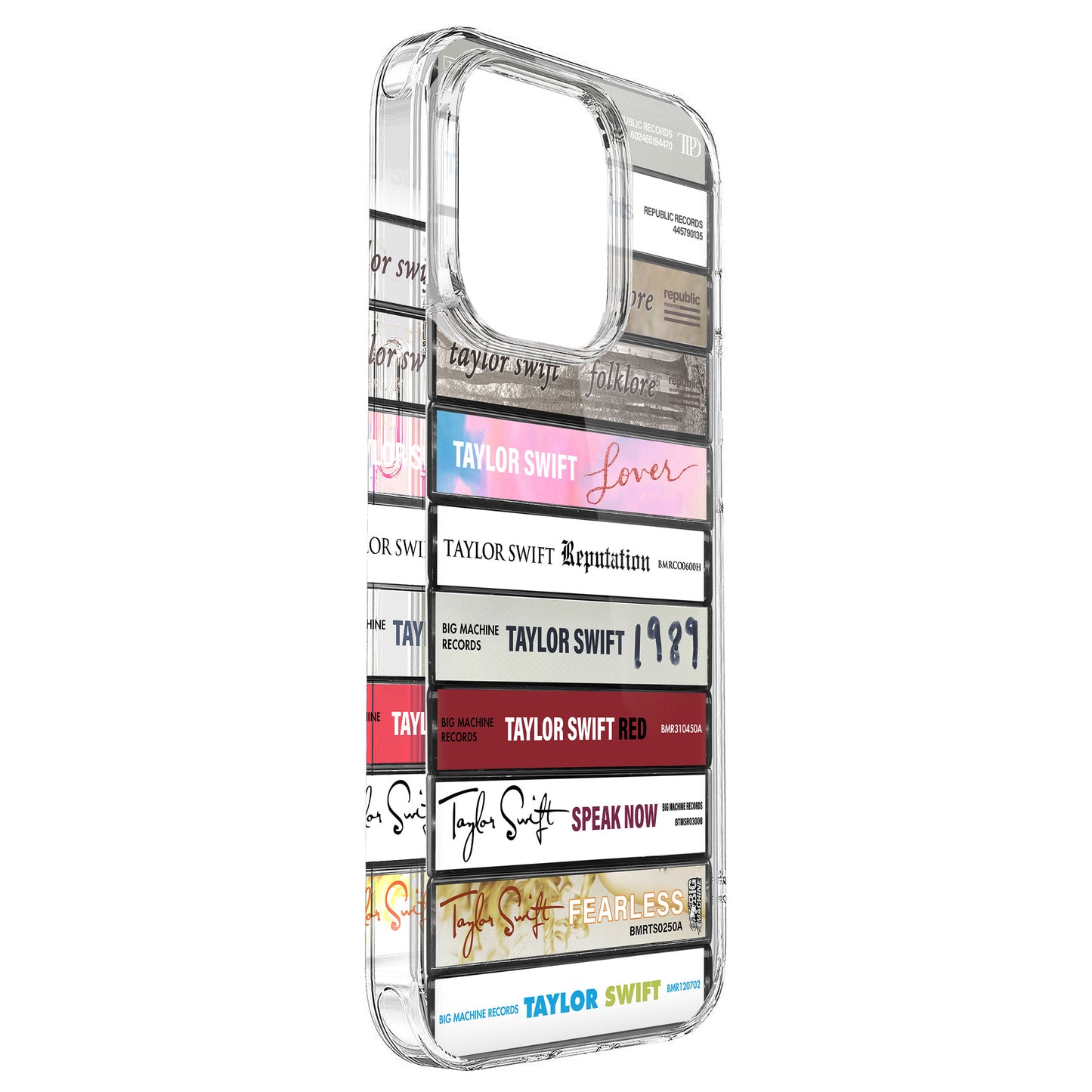 Taylor Swift Albums Cassette Collection Retro Phone Case