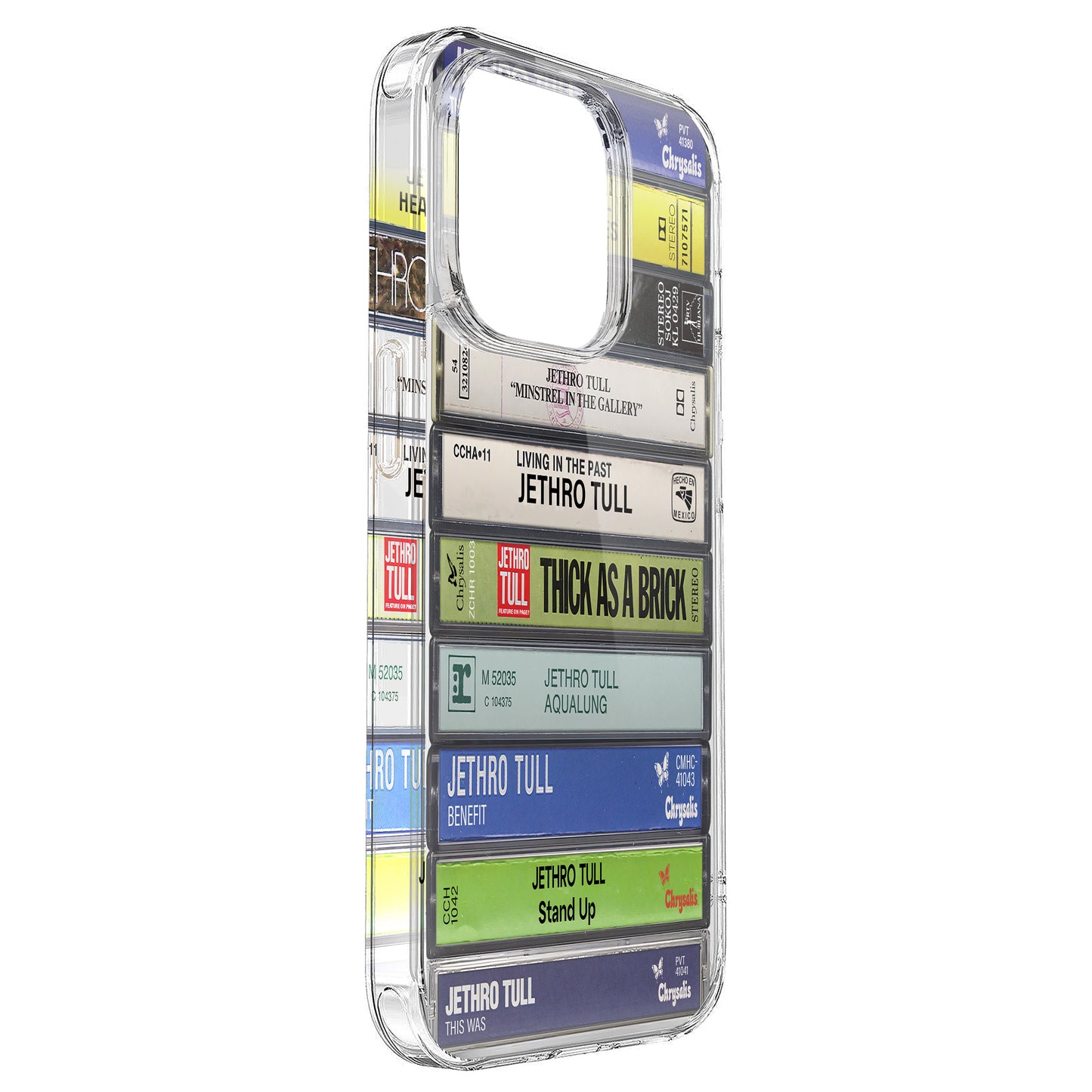 Jethro Tull Albums Cassette Collection Retro Phone Case