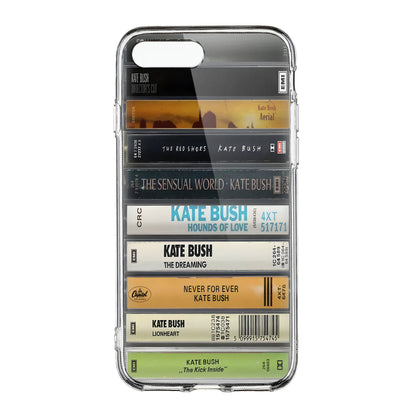Kate Bush Albums Cassette Collection Retro Phone Case