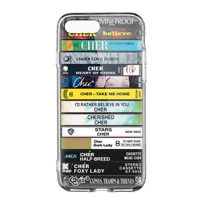Cher Albums Cassette Collection Retro Phone Case