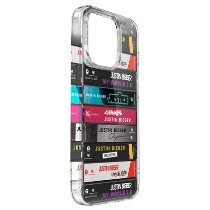 Justin Bieber Albums Cassette Collection Retro Phone Case
