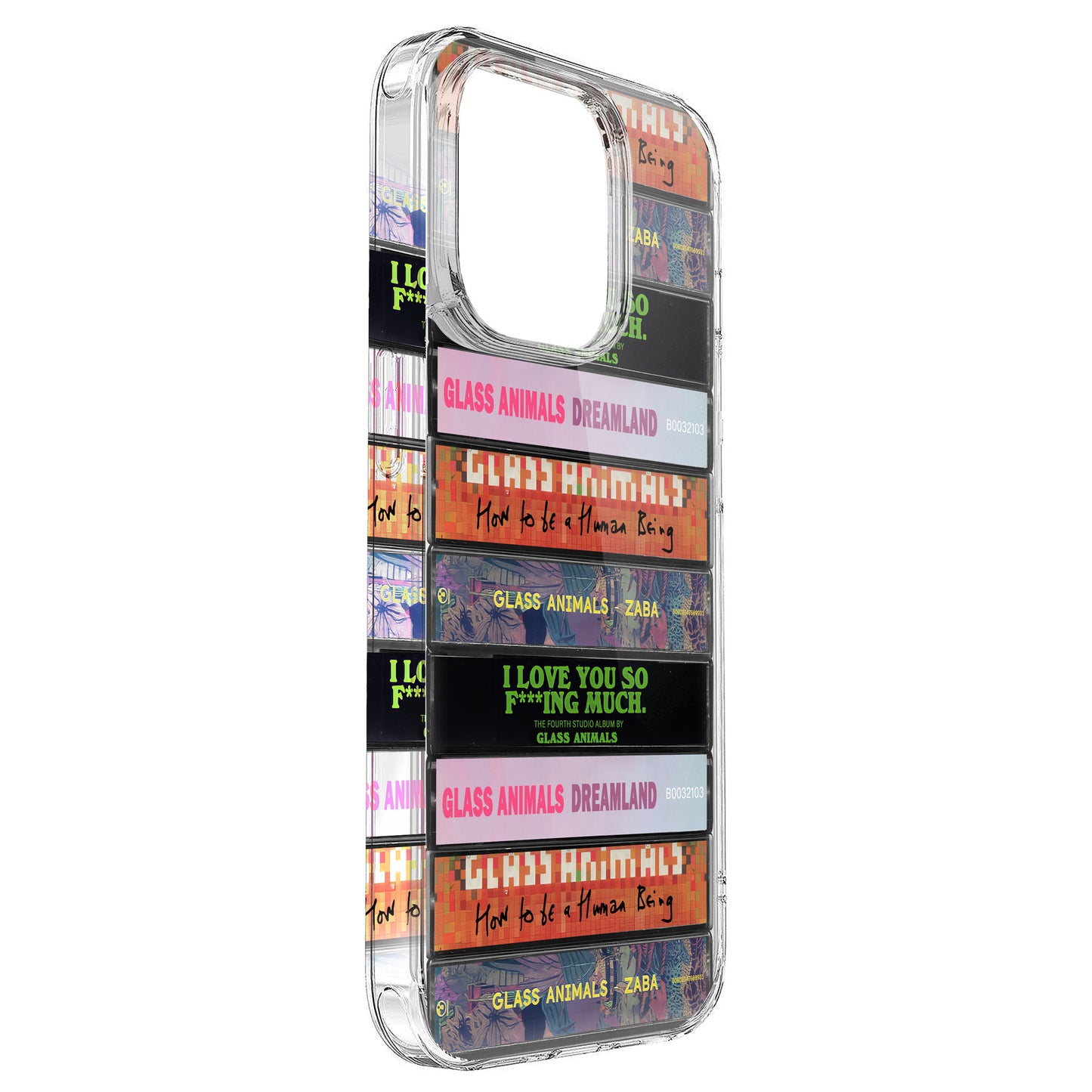 Glass Animals Albums Cassette Collection Retro Phone Case