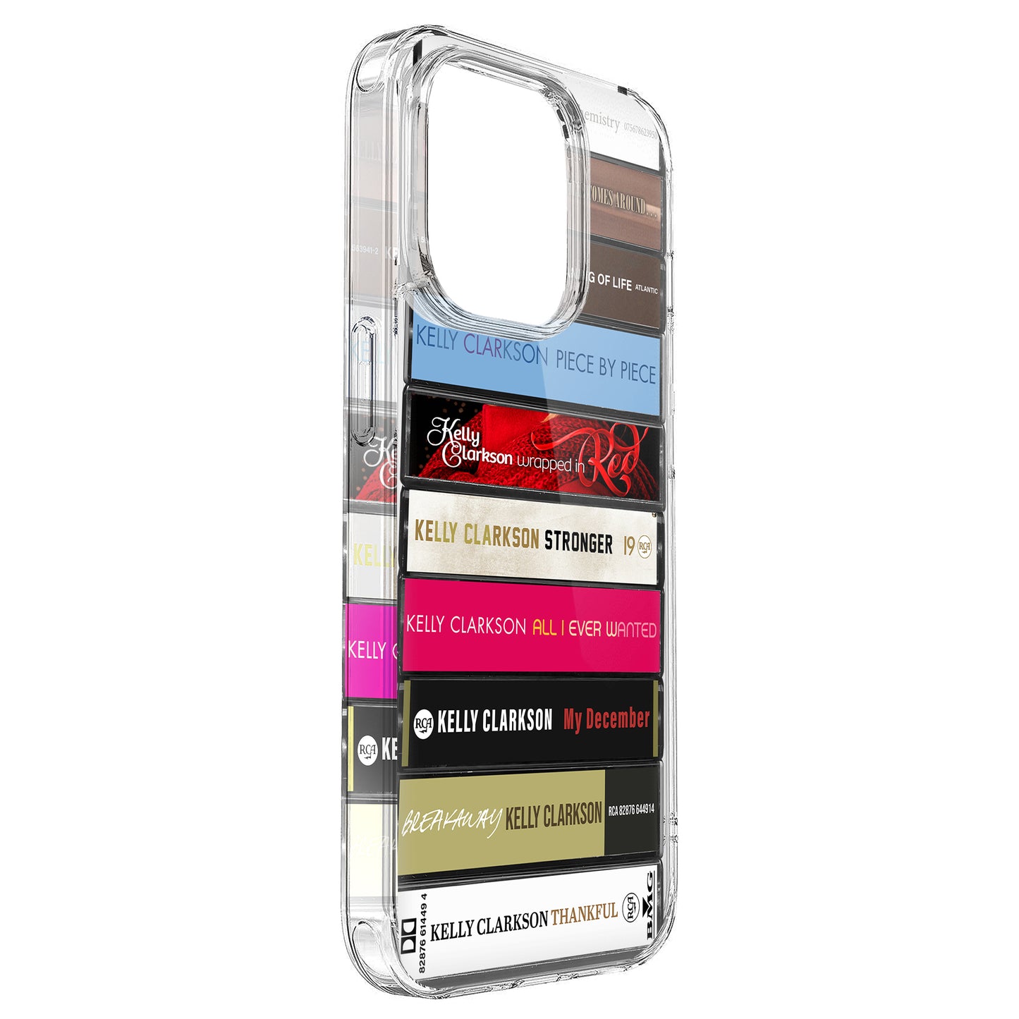 Kelly Clarkson Albums Cassette Collection Retro Phone Case