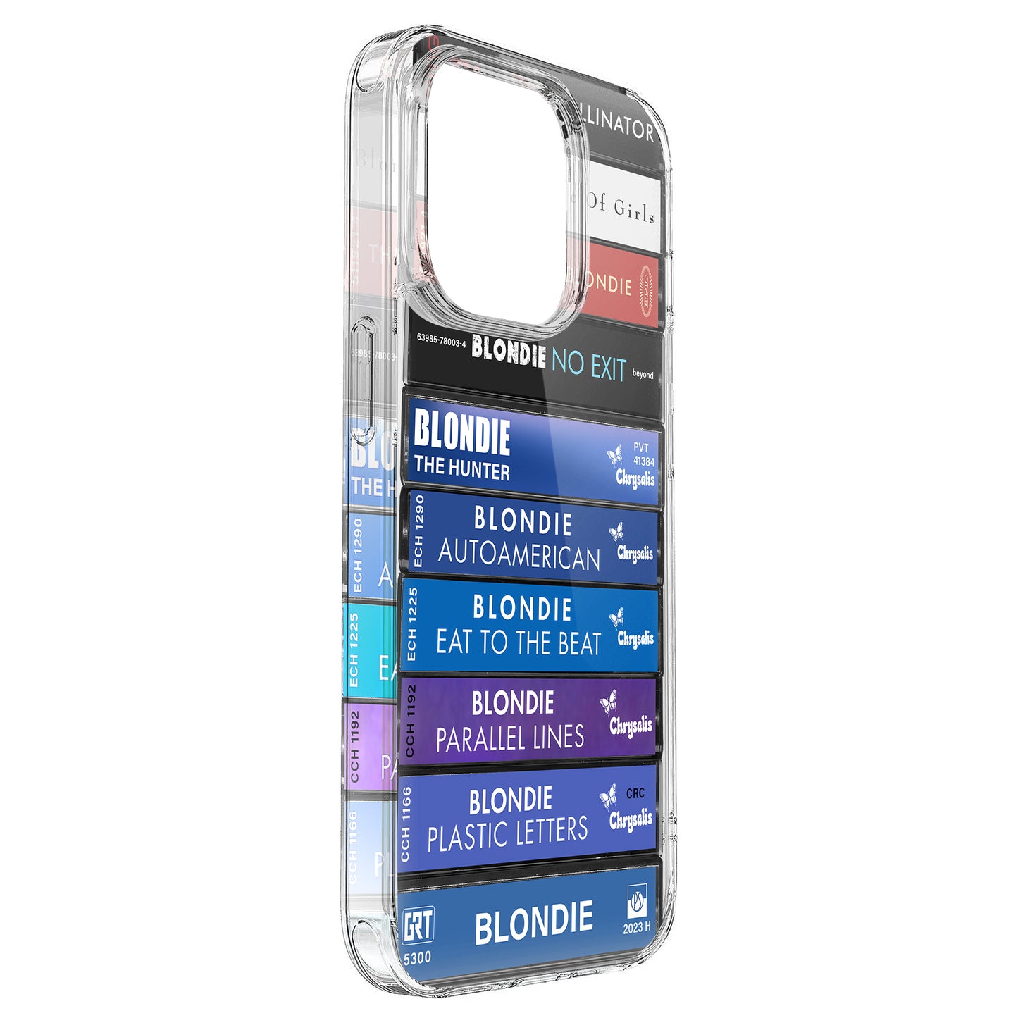 Blondie Albums Cassette Collection Retro Phone Case