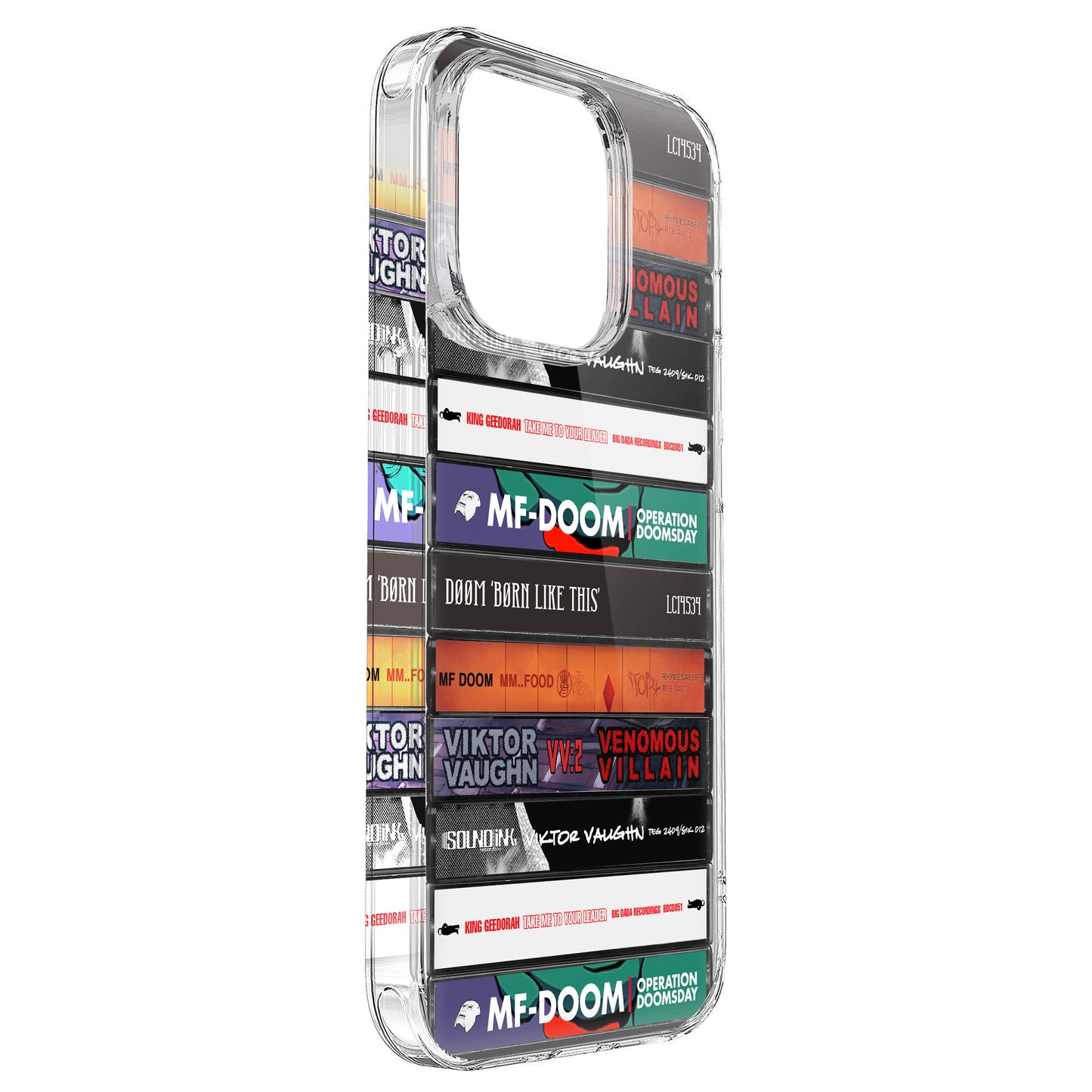 MF Doom Albums Cassette Collection Retro Phone Case
