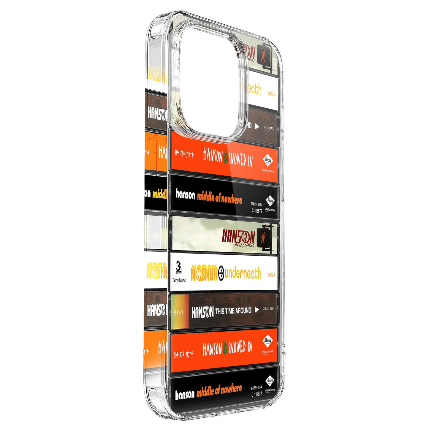 Hanson Albums Cassette Collection Retro Phone Case