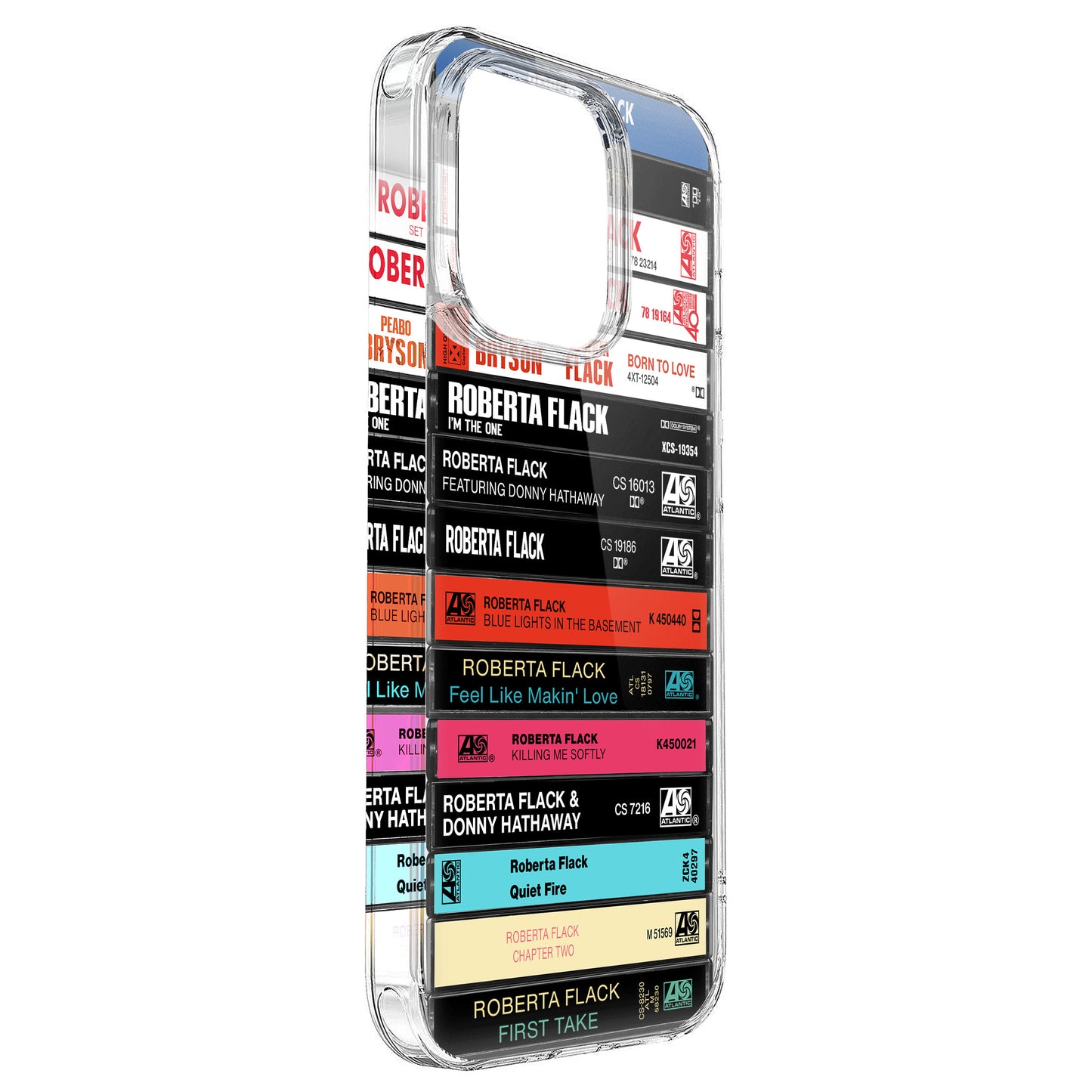 Roberta Flack Albums Cassette Collection Retro Phone Case