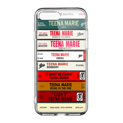 Teena Marie Albums Cassette Collection Retro Phone Case