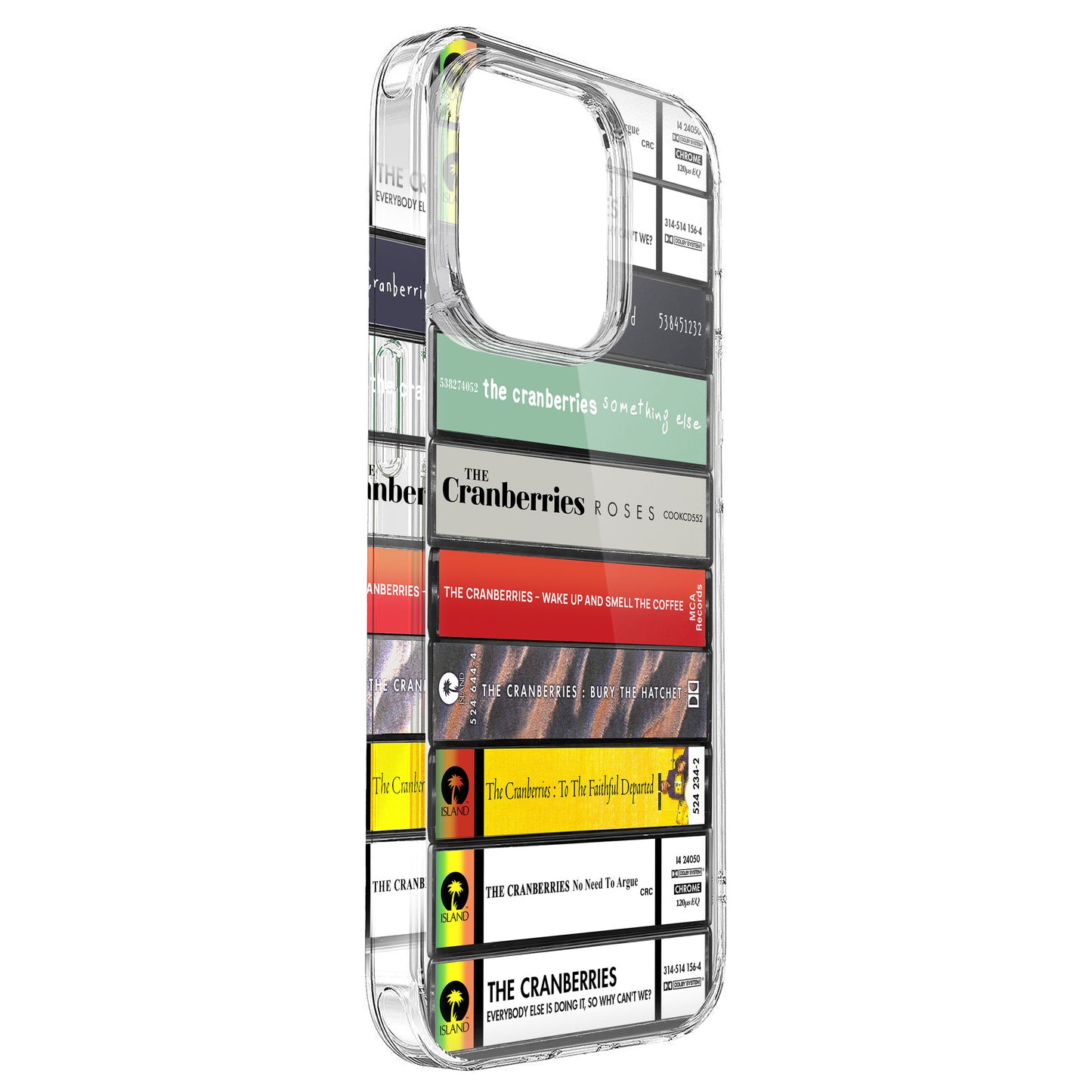 The Cranberries Albums Cassette Collection Retro Phone Case