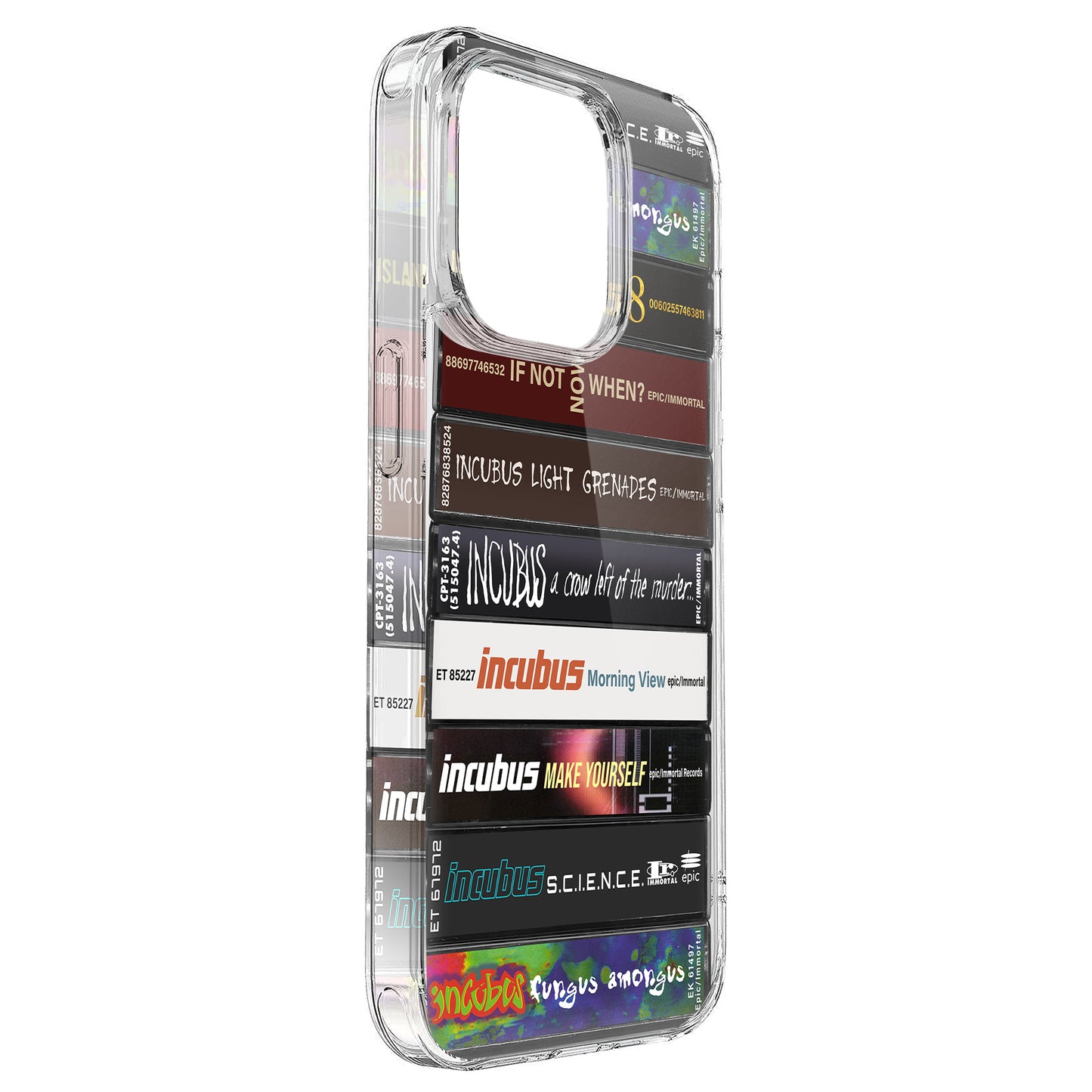 Incubus Albums Cassette Collection Retro Phone Case