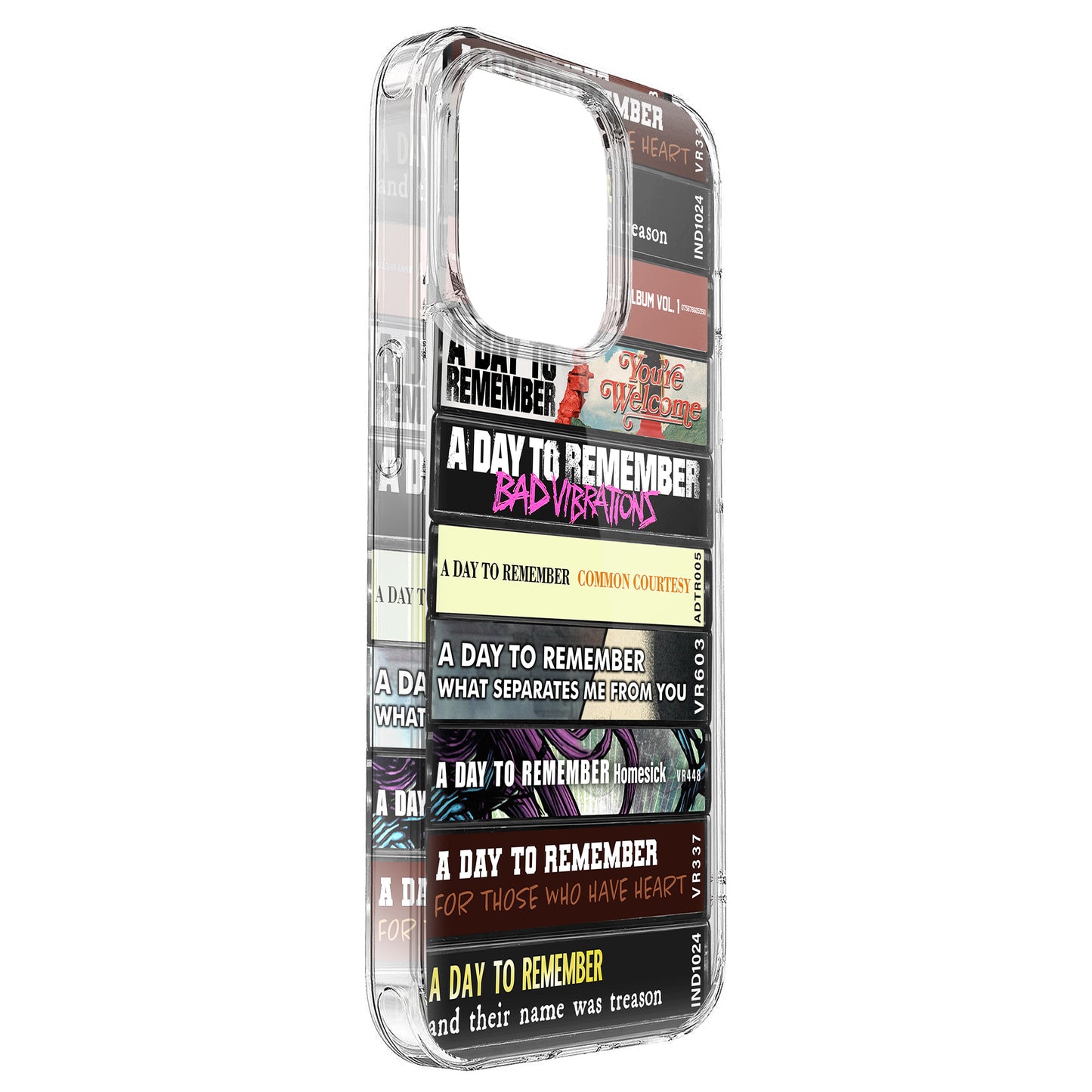 A Day to Remember Albums Cassette Collection Retro Phone Case
