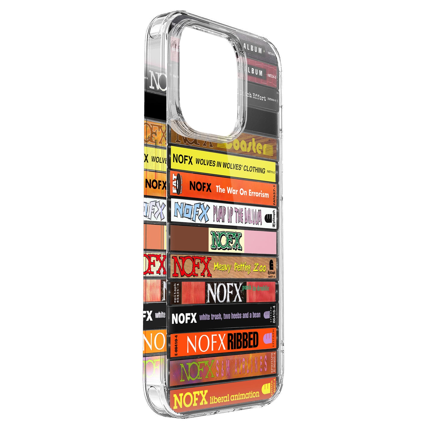 NOFX Albums Cassette Collection Retro Phone Case