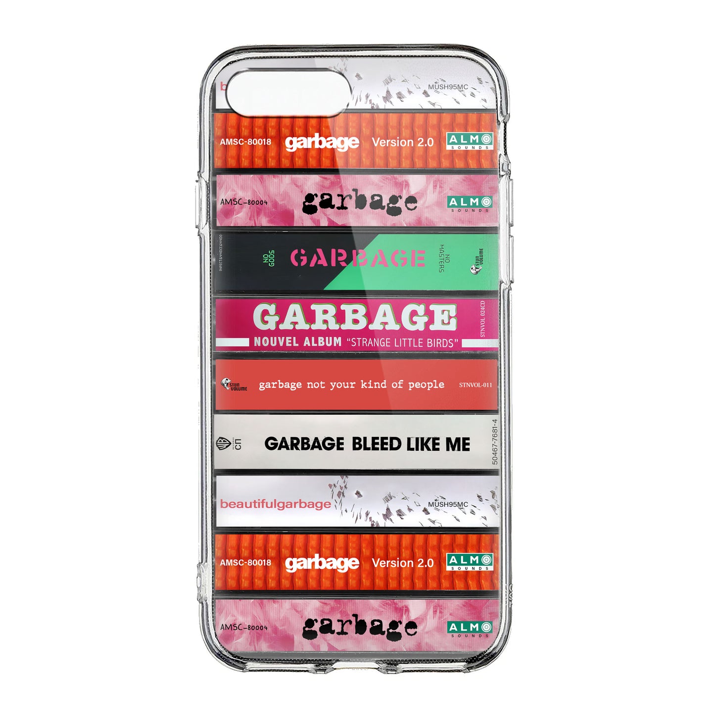Garbage Albums Cassette Collection Retro Phone Case