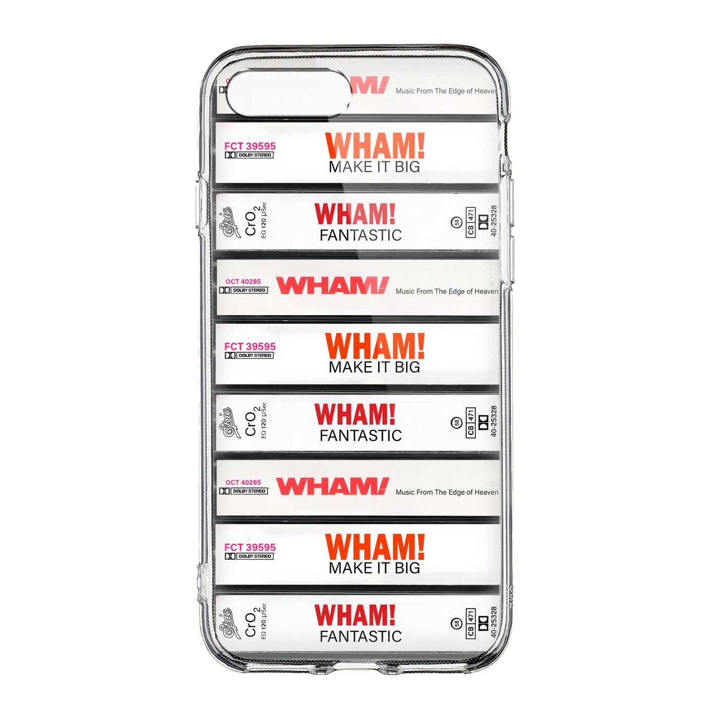 Wham! Albums Cassette Collection Retro Phone Case