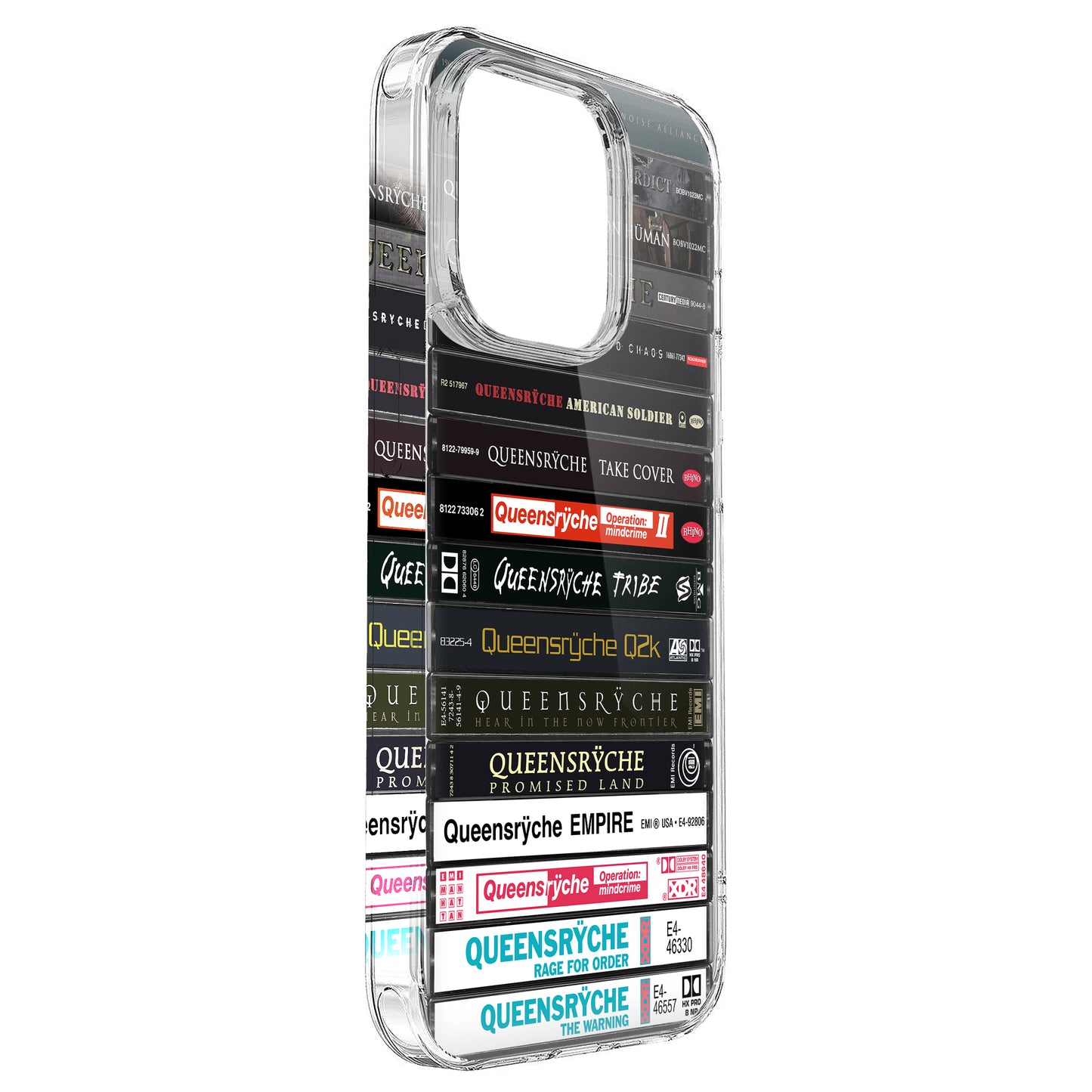 Queensryche Albums Cassette Collection Retro Magsafe Phone Case