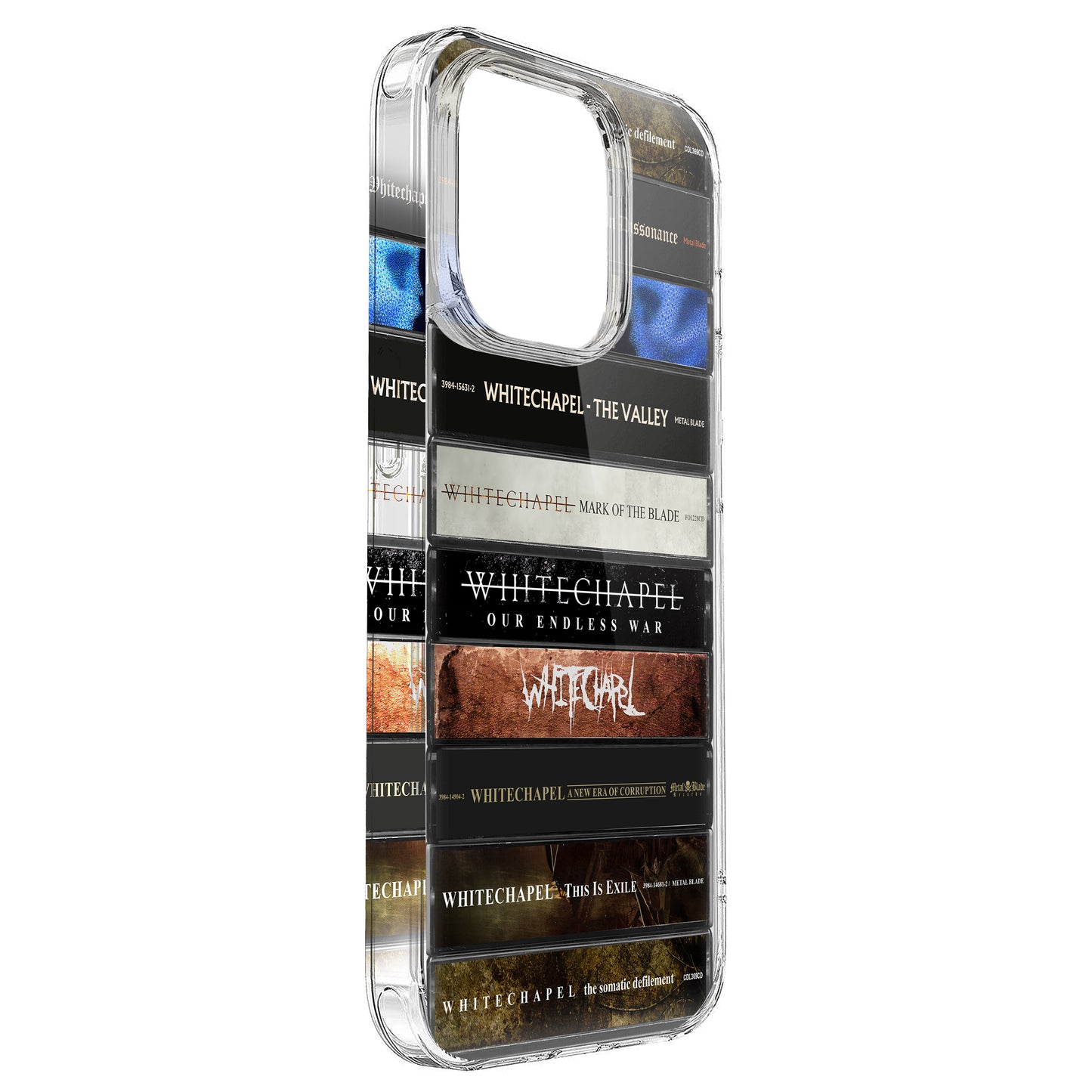 Whitechapel Albums Cassette Collection Retro Phone Case