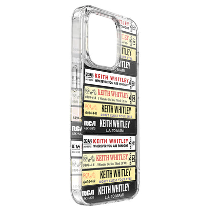 Keith Whitley Albums Cassette Collection Retro Phone Case