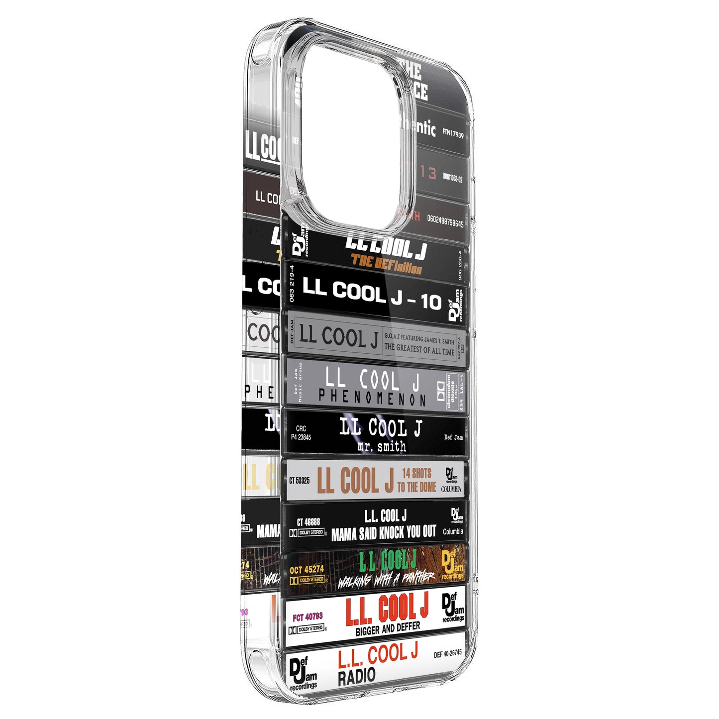 LL Cool J Albums Cassette Collection Retro Phone Case