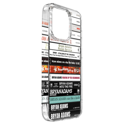 Bryan Adams Albums Cassette Collection Retro Phone Case
