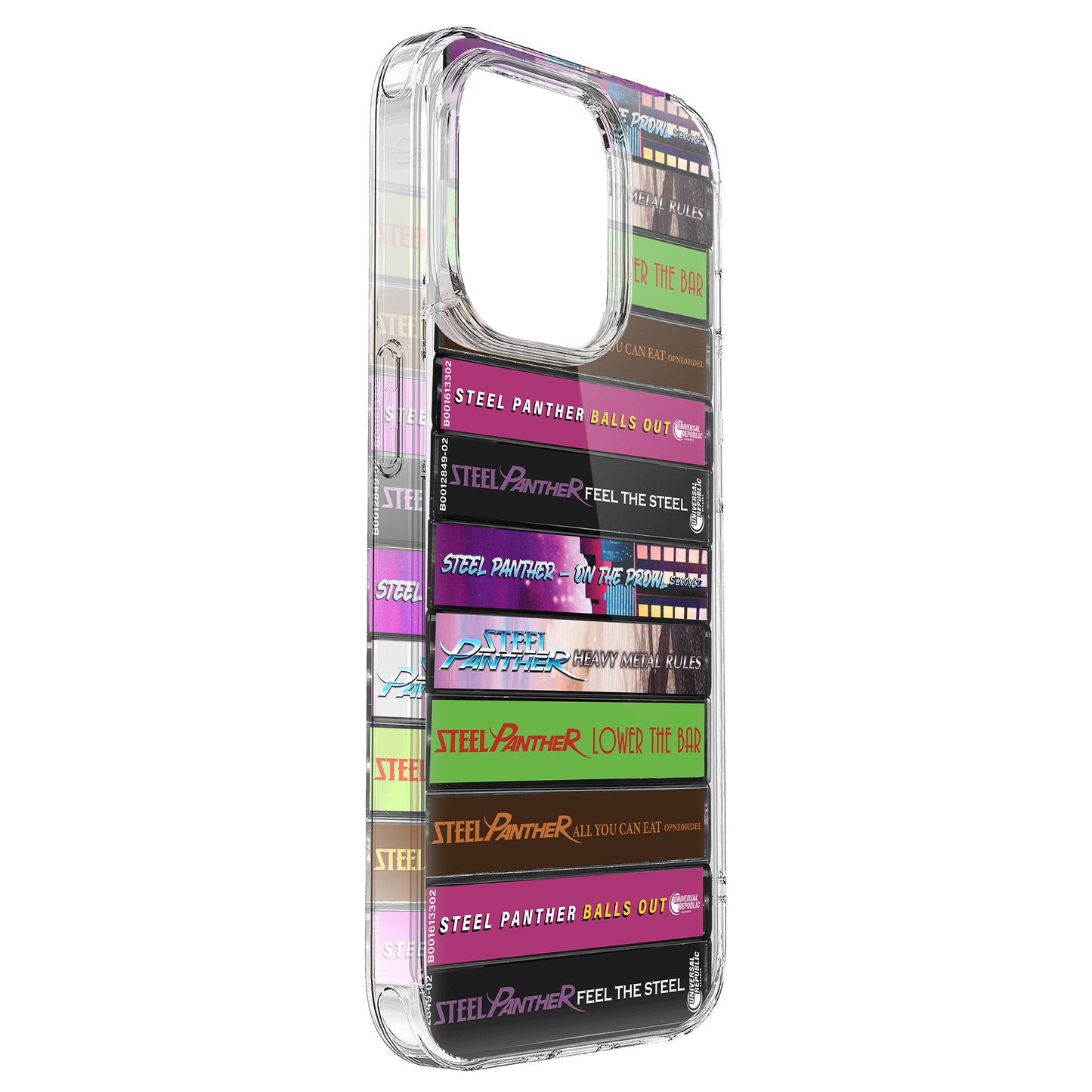 Steel Panther Albums Cassette Collection Retro Phone Case