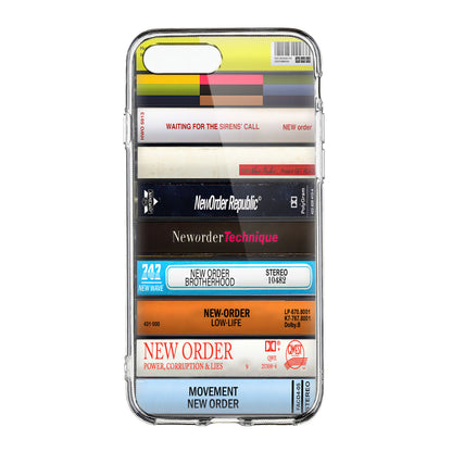 New Order Albums Cassette Collection Retro Phone Case