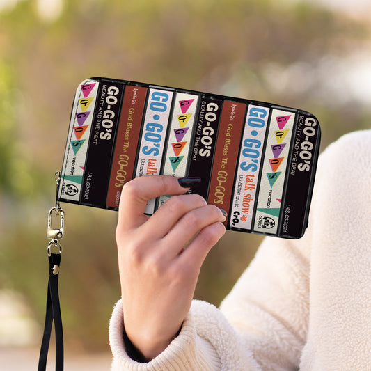 Go-Go's Albums Cassette Vintage Leather Long Wallet
