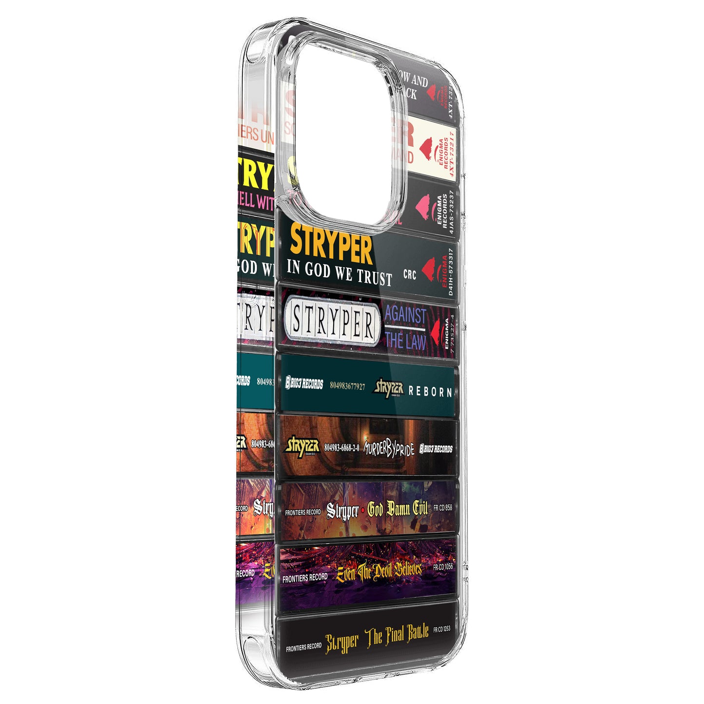 Stryper Albums Cassette Collection Retro Phone Case