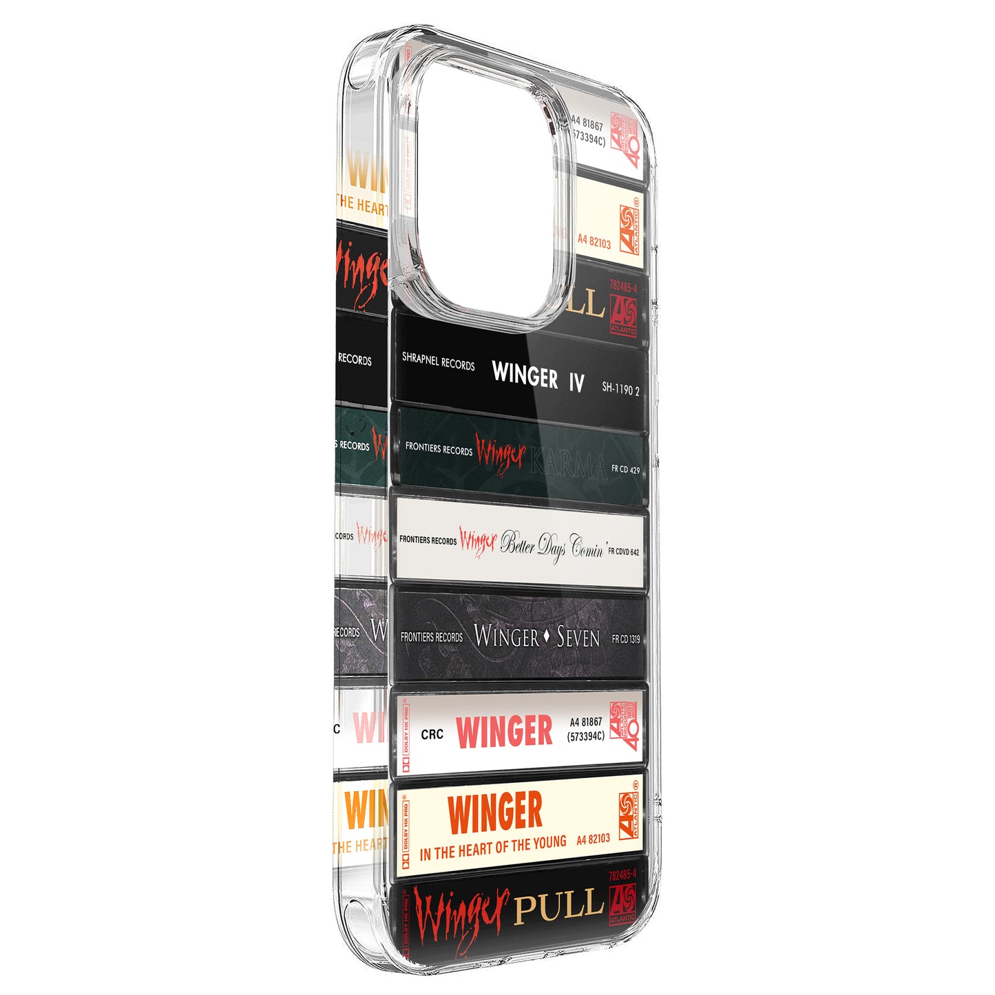 Winger Albums Cassette Collection Retro Phone Case