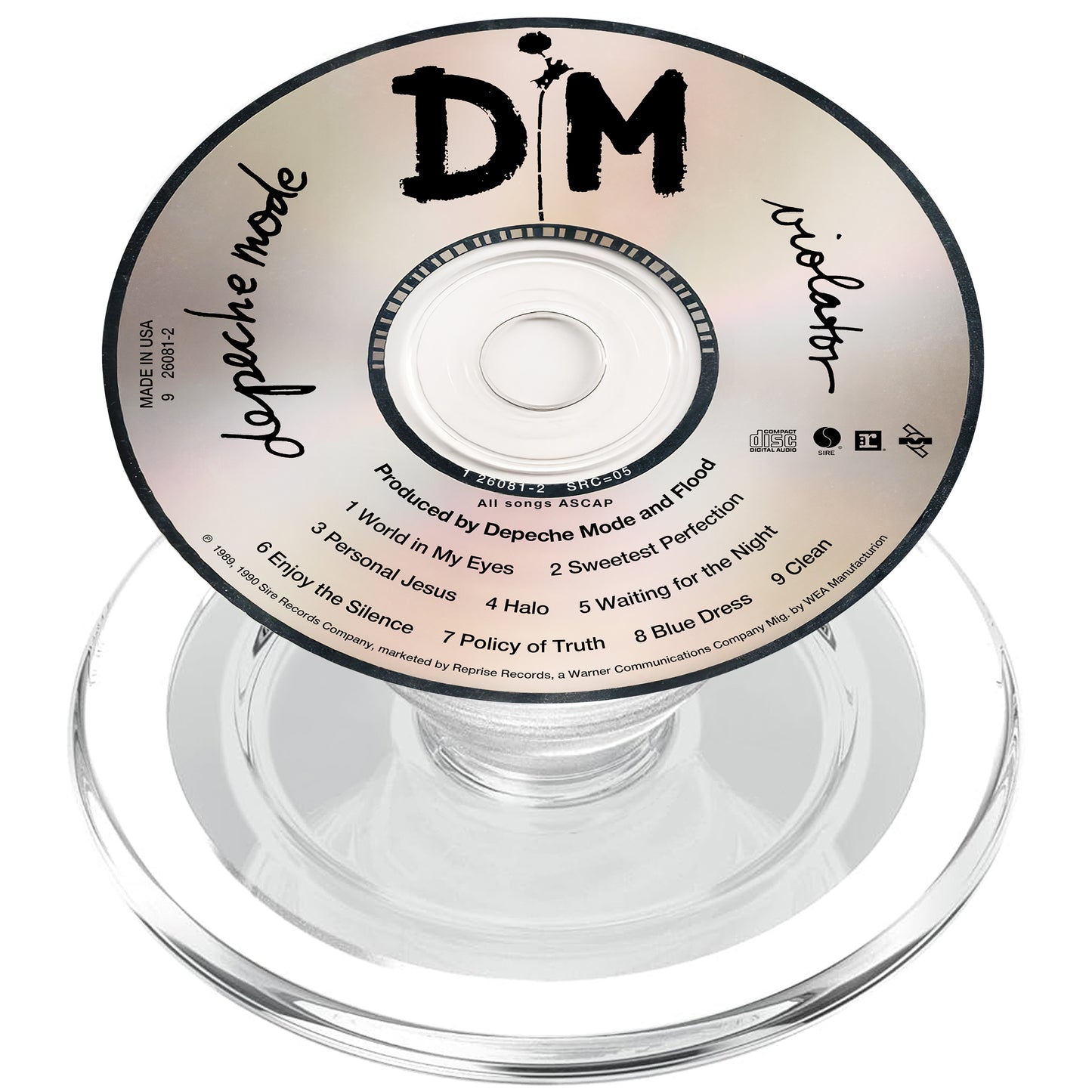 Violator Albums CD Magnetic Phone Grip - Depeche Mode