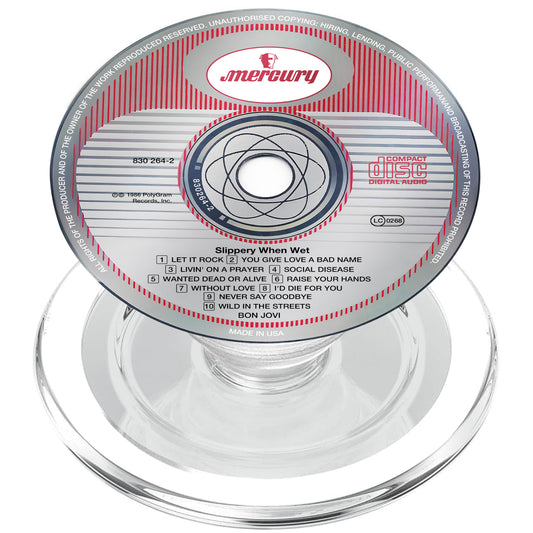 Slippery When Wet Albums CD Magnetic Phone Grip - Bon Jovi